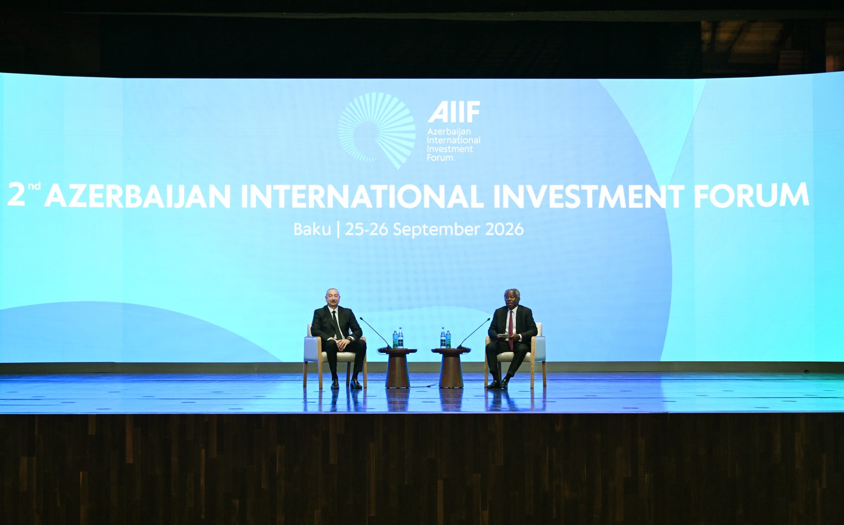 President Ilham Aliyev attends event held as part of 2nd Azerbaijan International Investment Forum (LIVE/PHOTO)