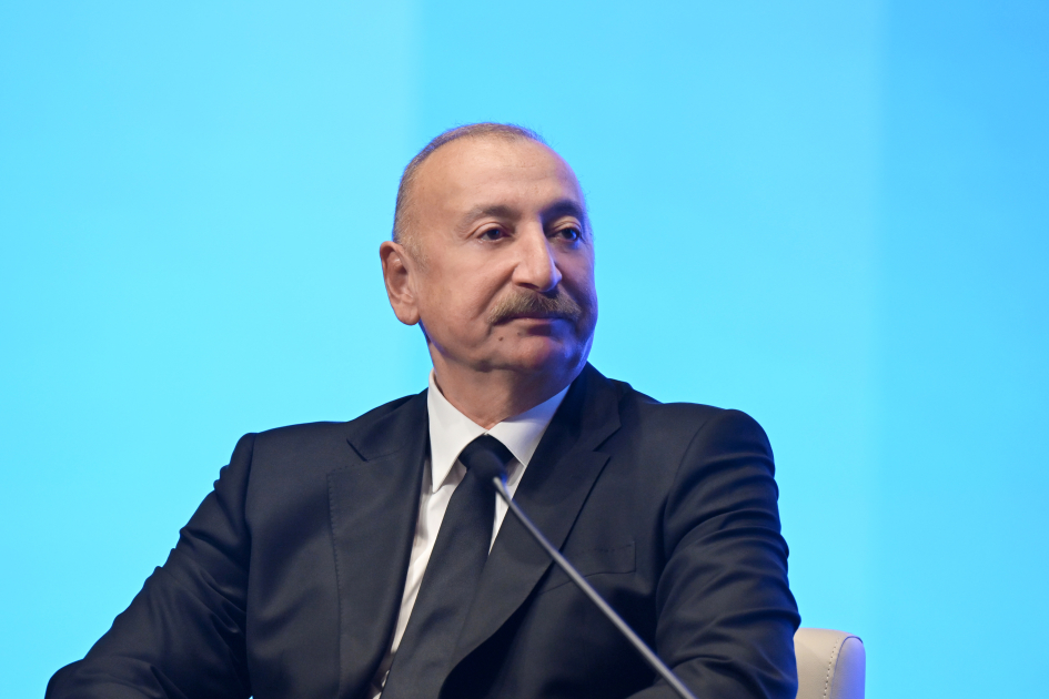 President Ilham Aliyev attends event held as part of 2nd Azerbaijan International Investment Forum (LIVE/PHOTO)