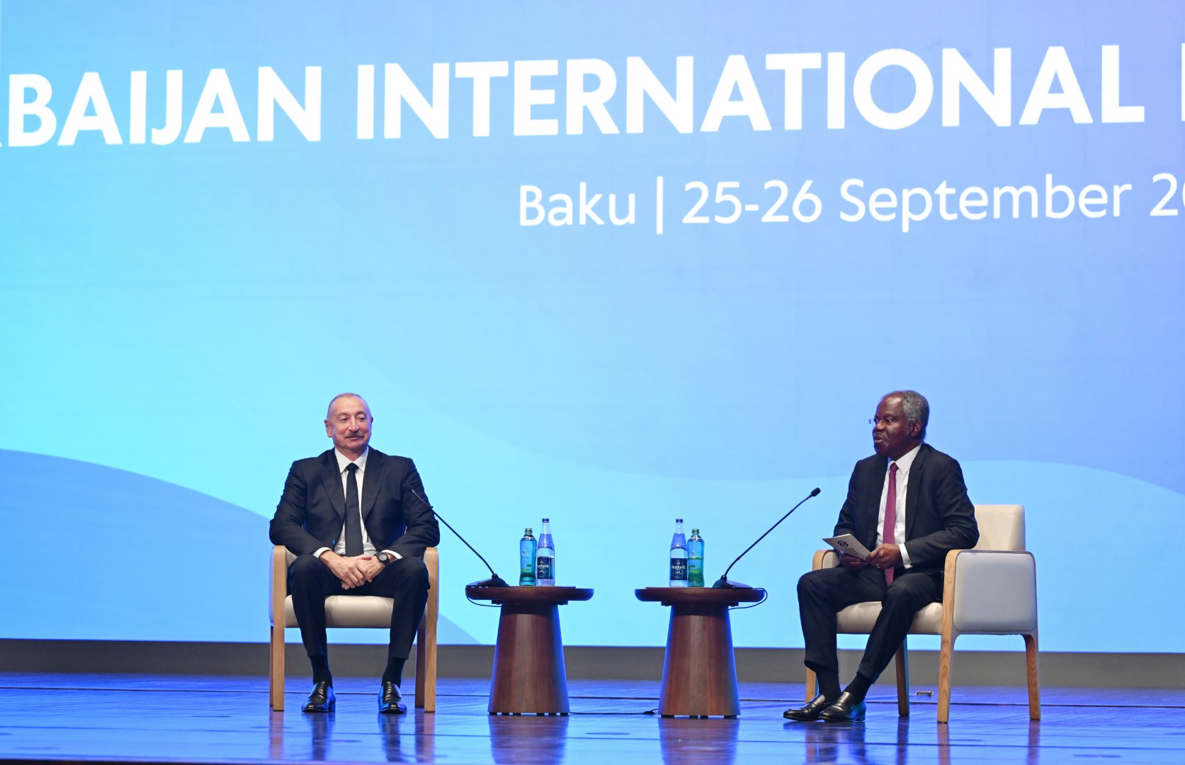 President Ilham Aliyev attends event held as part of 2nd Azerbaijan International Investment Forum (LIVE/PHOTO)