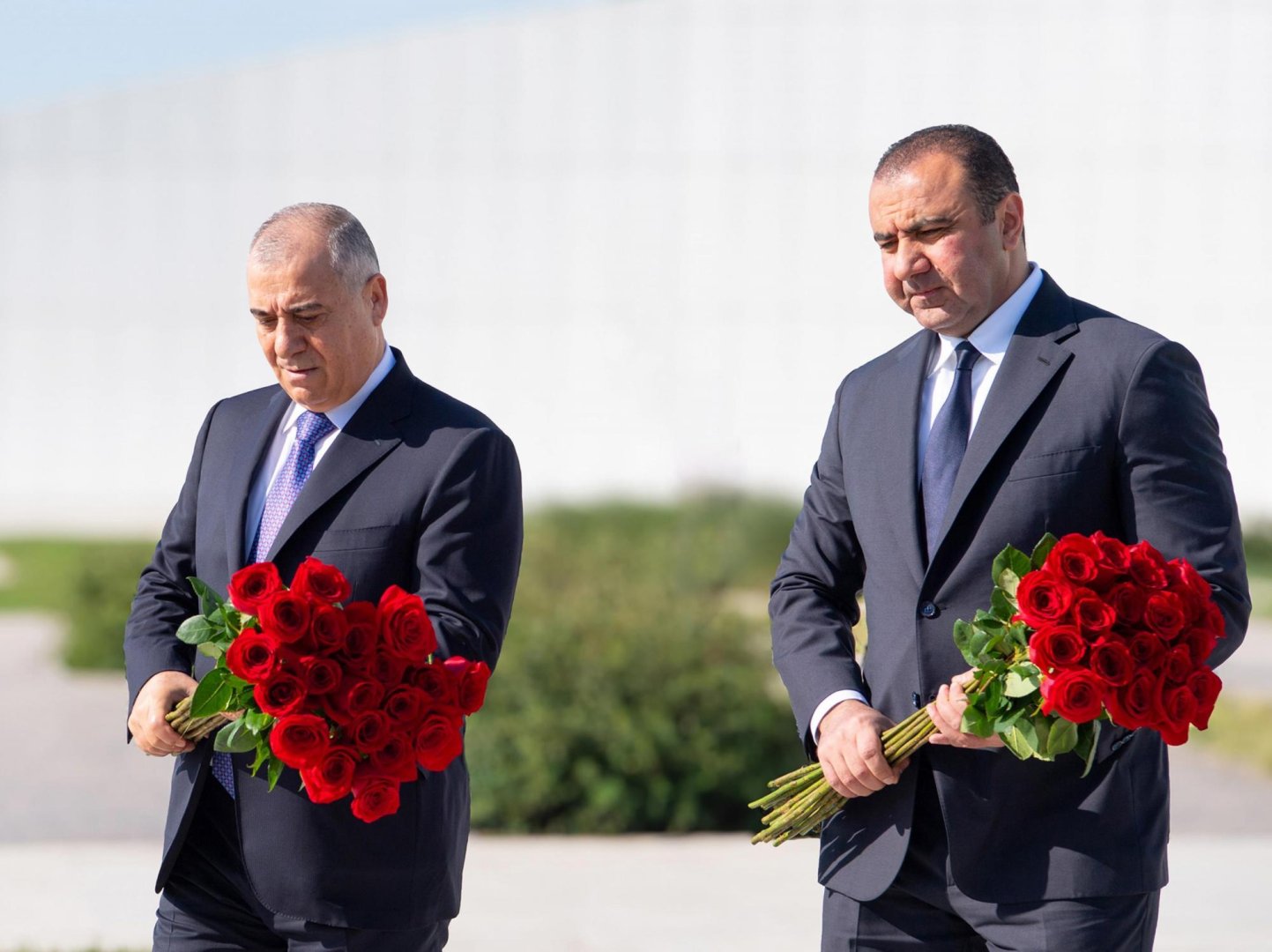 Heads of the State Security Service and Foreign Intelligence Service visit Victory Park (PHOTO)