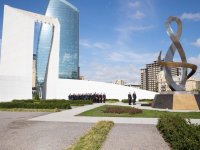 Heads of the State Security Service and Foreign Intelligence Service visit Victory Park (PHOTO)