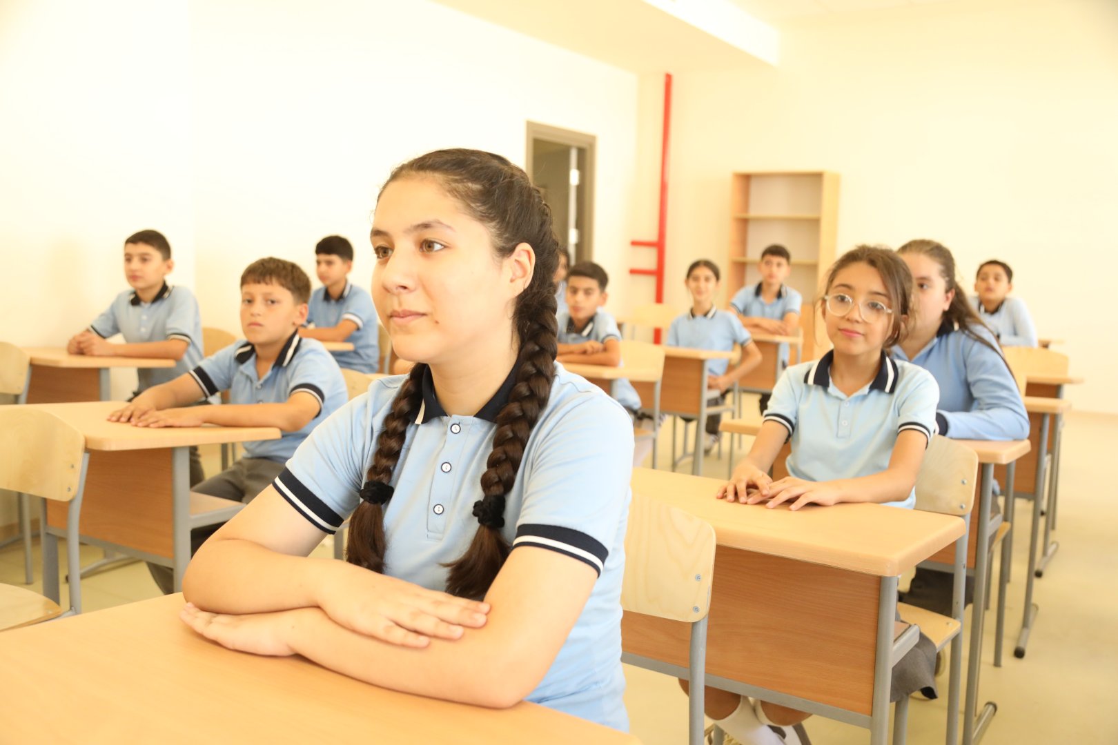 Azerbaijan steps up mine safety awareness training in Agdam (PHOTO)