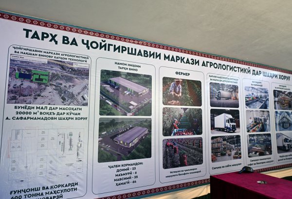 Tajikistan plans major agricultural logistics center in Khorog