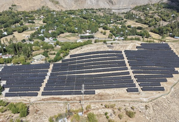 Tajikistan commissions 3-MW solar power plant in Shughnon district