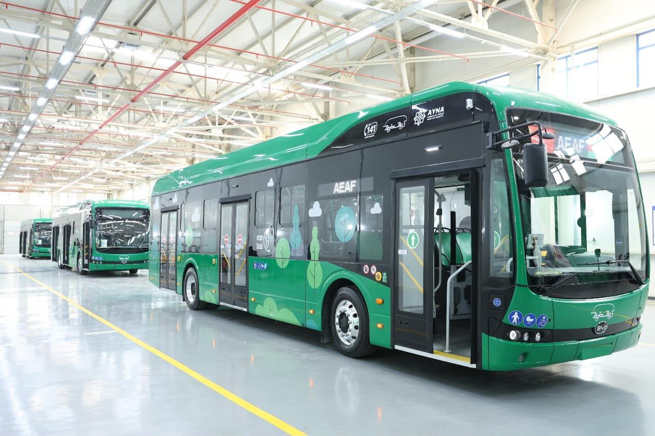 Azərbaycan, elektrik avtobusların yerli yığılmasını genişləndirir