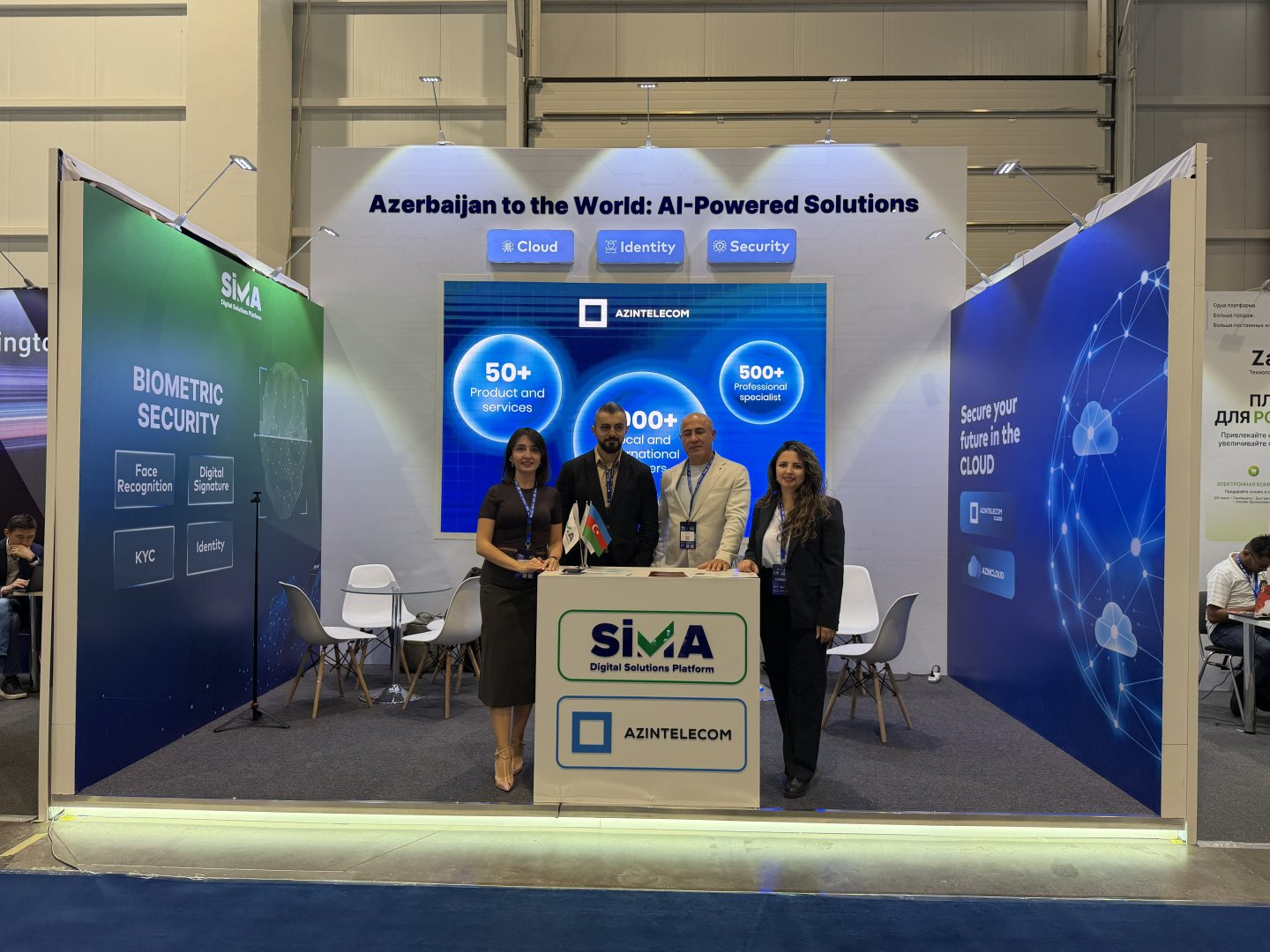 AzInTelecom presents its digital solutions at ICTWEEK Uzbekistan 2026 (PHOTO)