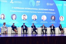 Avant Group Chairman Ali Huseynov discusses the changing approach of modern investors at the 2nd Azerbaijan International Investment Forum (PHOTO)
