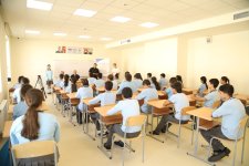 Azerbaijan steps up mine safety awareness training in Agdam (PHOTO)