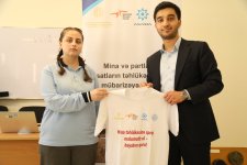 Azerbaijan steps up mine safety awareness training in Agdam (PHOTO)