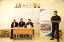 Azerbaijan steps up mine safety awareness training in Agdam (PHOTO)