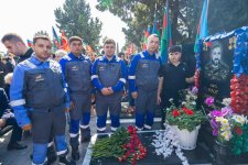 Employees of AzerGold CJSC and its subsidiaries commemorate the memory of the martyrs of the Patriotic War (PHOTO)