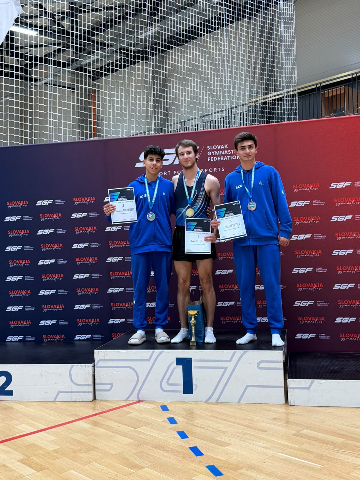 Azerbaijani gymnasts secure multiple medals in Bratislava (PHOTO)