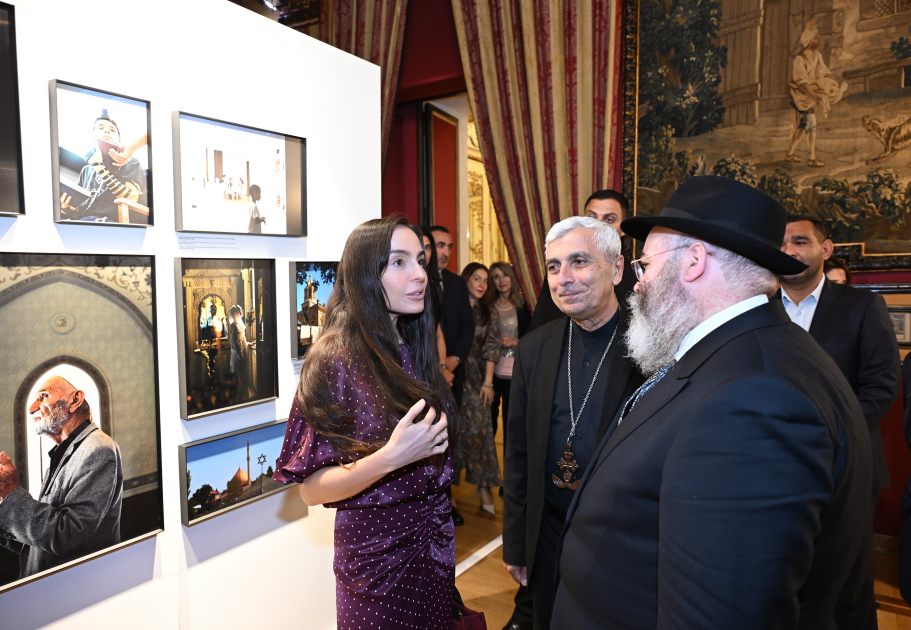 Leyla Aliyeva attends presentation of "Harmony" documentary (PHOTO)