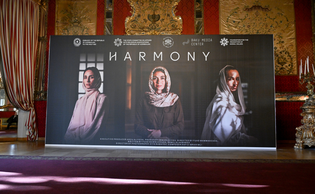 Leyla Aliyeva attends presentation of "Harmony" documentary (PHOTO)