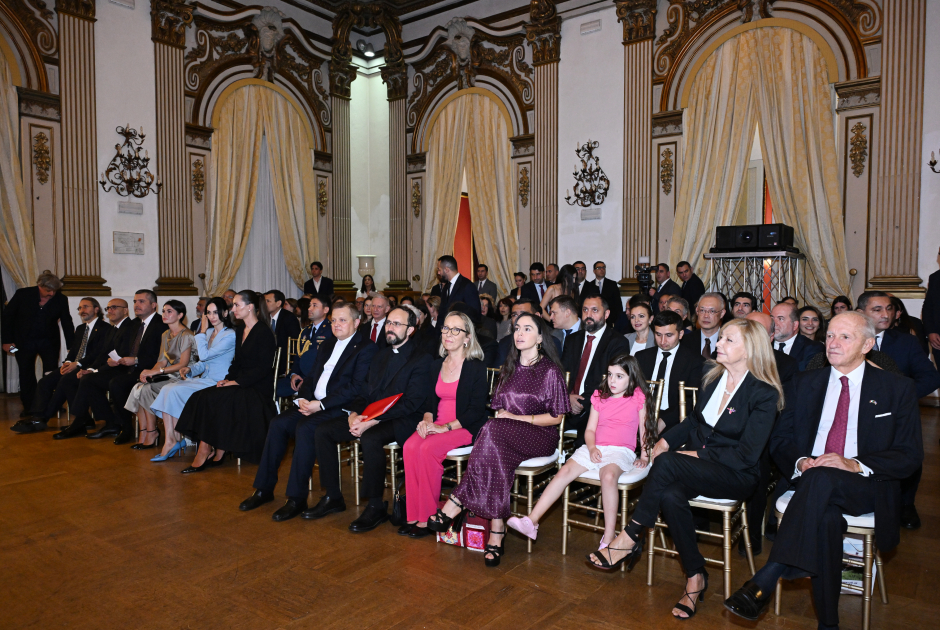 Leyla Aliyeva attends presentation of "Harmony" documentary (PHOTO)