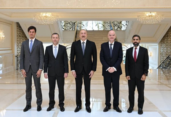 Infantino thanks President Ilham Aliyev for supporting FIFA, hosting U-15 World Cup