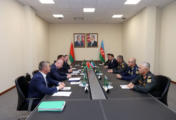 Azerbaijan, Belarus discuss prospects for military-technical co-op (PHOTO)
