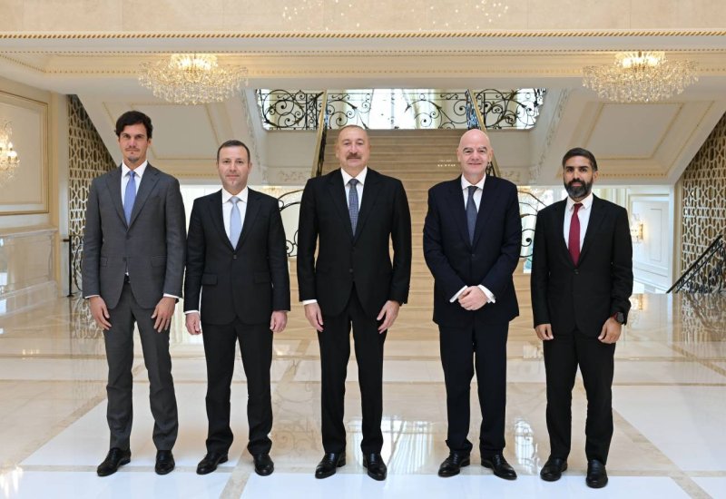 Infantino thanks President Ilham Aliyev for supporting FIFA, hosting U-15 World Cup