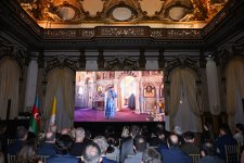 Leyla Aliyeva attends presentation of "Harmony" documentary (PHOTO)