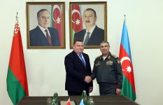 Azerbaijan, Belarus discuss prospects for military-technical co-op (PHOTO)