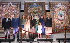 Leyla Aliyeva and Alena Aliyeva attend opening of exhibition of Azerbaijani carpets at Holy See (PHOTO)
