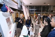 Leyla Aliyeva and Alena Aliyeva attend opening of exhibition of Azerbaijani carpets at Holy See (PHOTO)