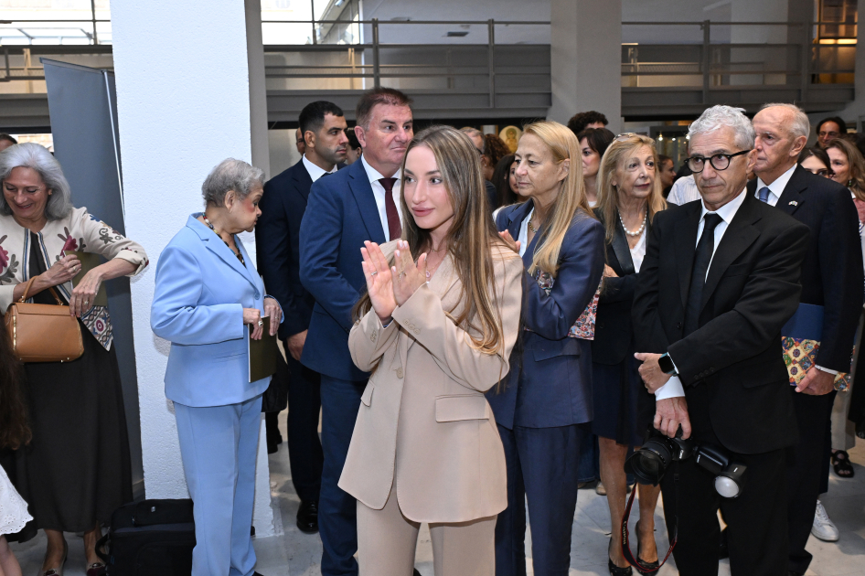 Leyla Aliyeva and Alena Aliyeva attend opening of exhibition of Azerbaijani carpets at Holy See (PHOTO)