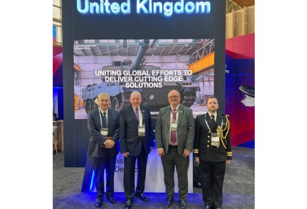 UK Defence Minister attends ADEX exhibition