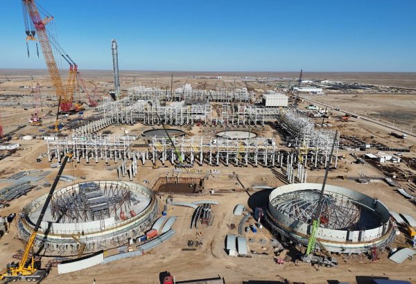 Kazakhstan’s Silleno polyethylene plant construction progress exceeds 39%