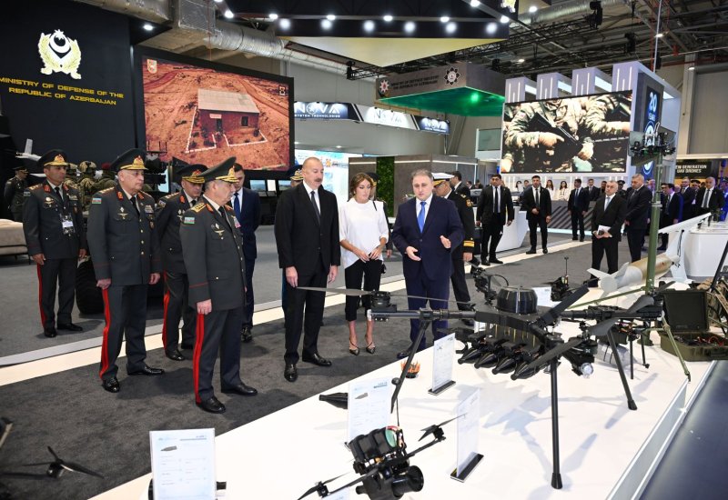 President Ilham Aliyev, First Lady Mehriban Aliyeva visit ADEX 2026 and Securex Caspian exhibitions (PHOTO/VIDEO)