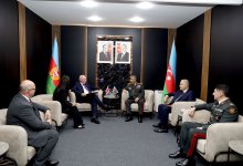 Azerbaijani Defense Minister holds meetings with UK and Slovak counterparts (PHOTO)