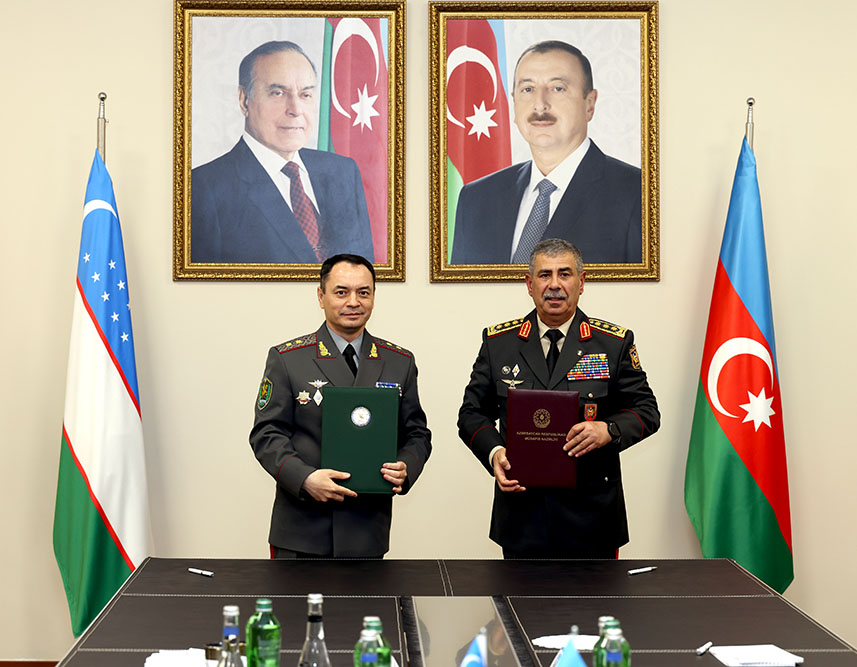 Azerbaijan and Uzbekistan sign military cooperation plan for 2027 (PHOTO)