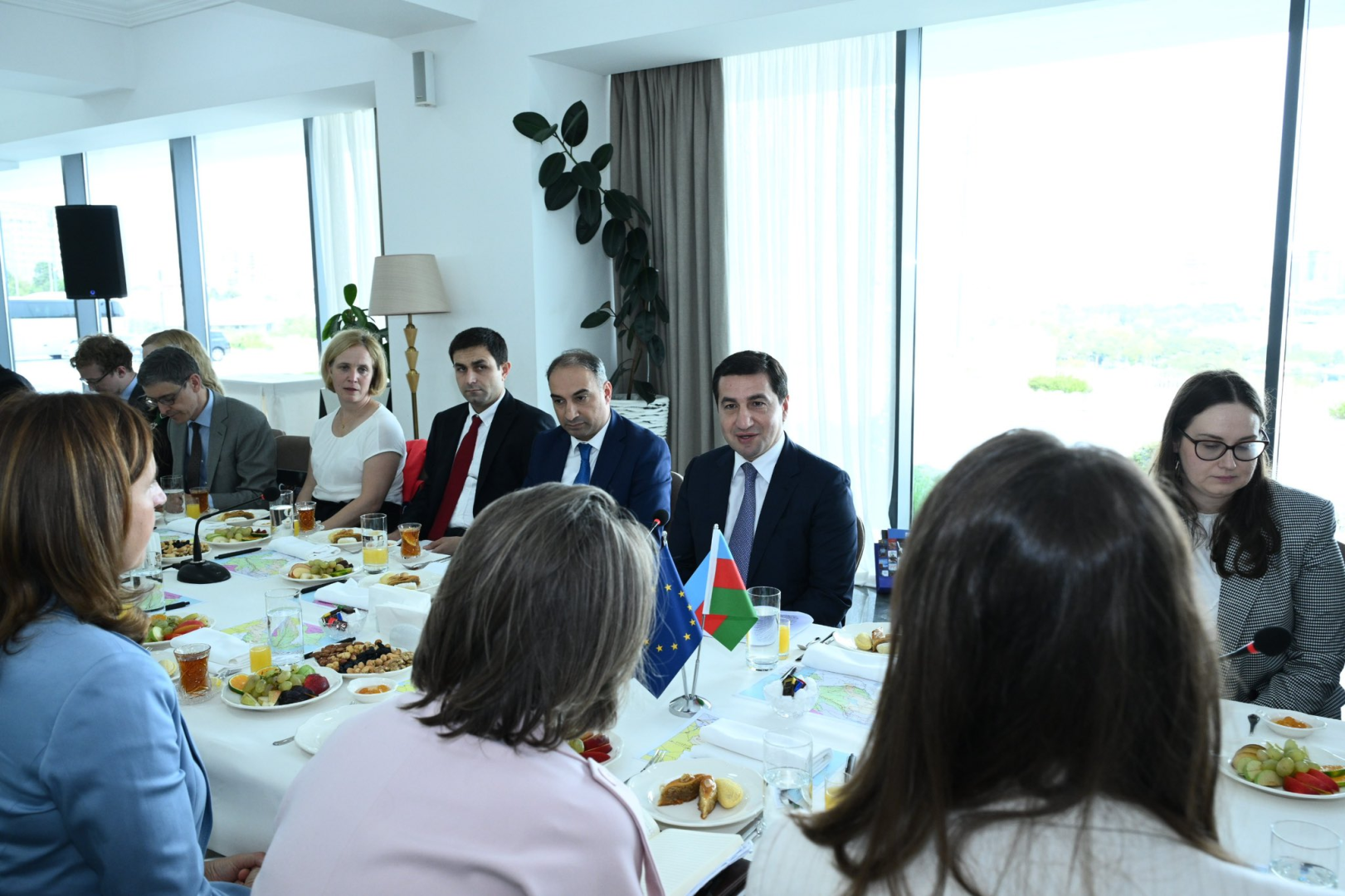 Hikmet Hajiyev highlights strategic importance of EU-Azerbaijan partnership (PHOTO)