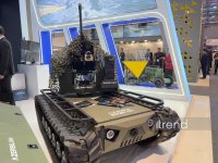 Azerbaijan showcases locally developed armed robots at ADEX-2026 (PHOTO)