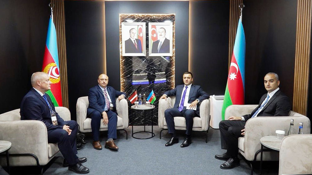 Azerbaijan’s MoD Director General holds series of meetings within "ADEX-2026" Exhibition (PHOTO)