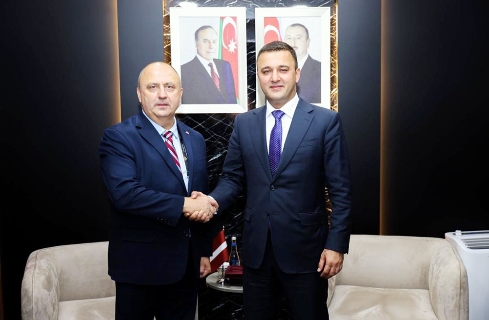 Azerbaijan’s MoD Director General holds series of meetings within "ADEX-2026" Exhibition (PHOTO)