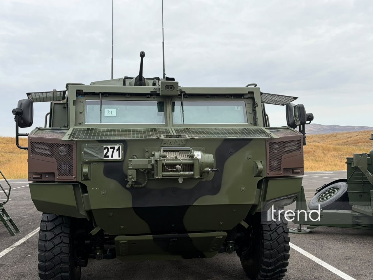 Azerbaijan showcases military vehicles from “Power of Unity - 2026” joint drill (PHOTO)