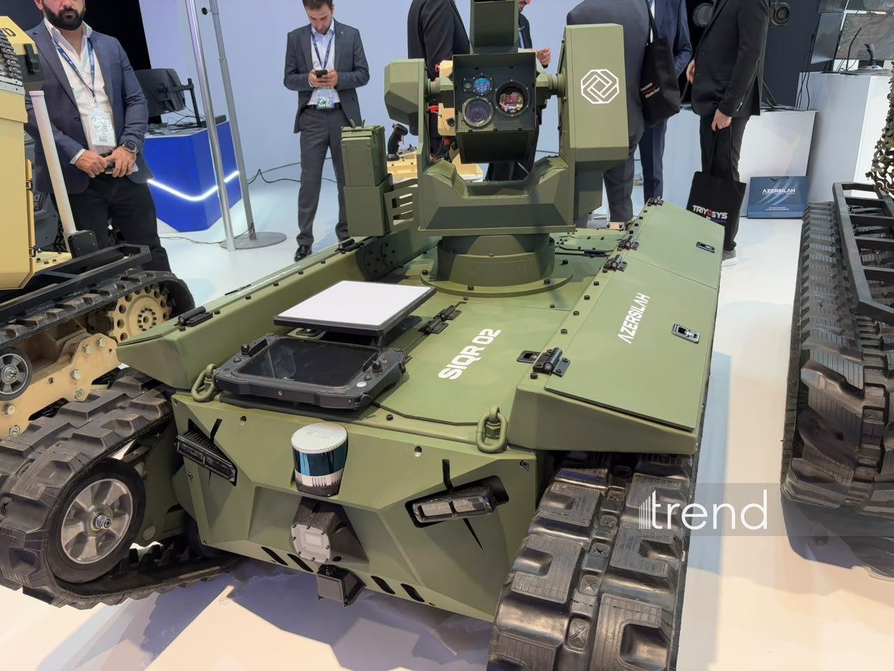 Azerbaijan showcases locally developed armed robots at ADEX-2026 (PHOTO)