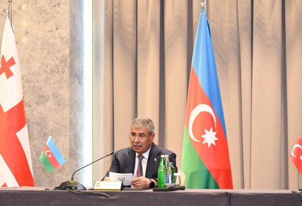 Azerbaijani minister highlights importance of trilateral ties with Türkiye, Georgia