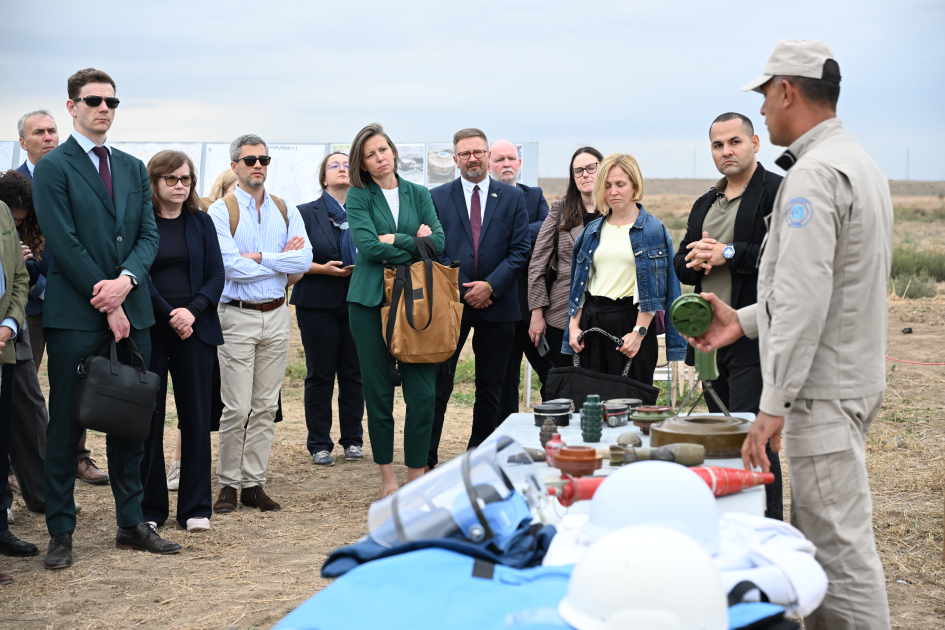 EU Council delegation visits Azerbaijan’s Aghdam district (PHOTO/VIDEO)