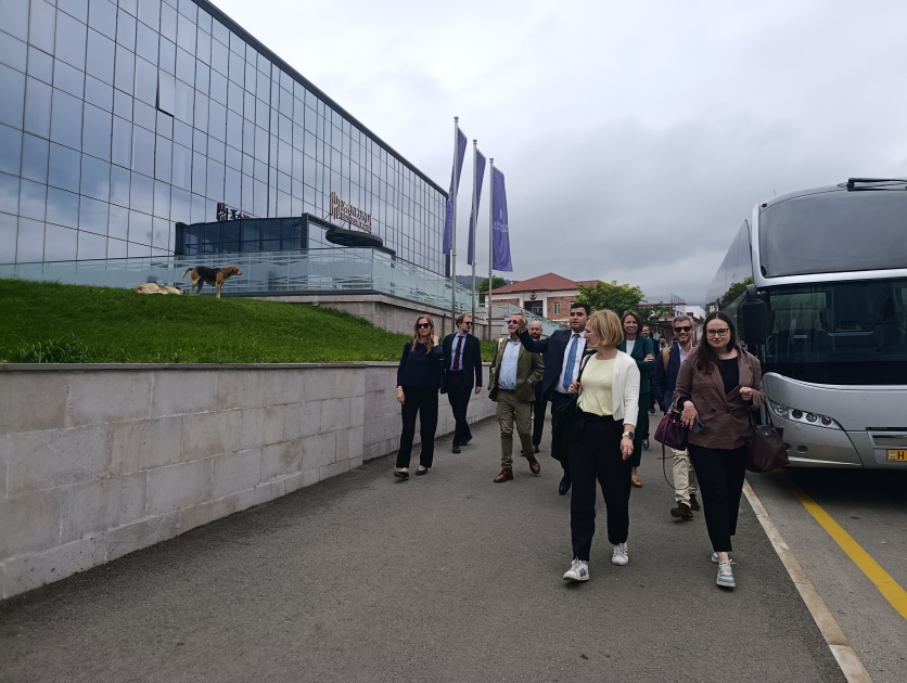EU Council delegation explores Azerbaijan’s rebuilding efforts in Khankendi (PHOTO/VIDEO)