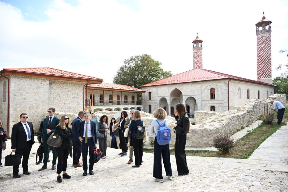 EU Council delegation visits Azerbaijan’s Shusha (PHOTO/VIDEO)