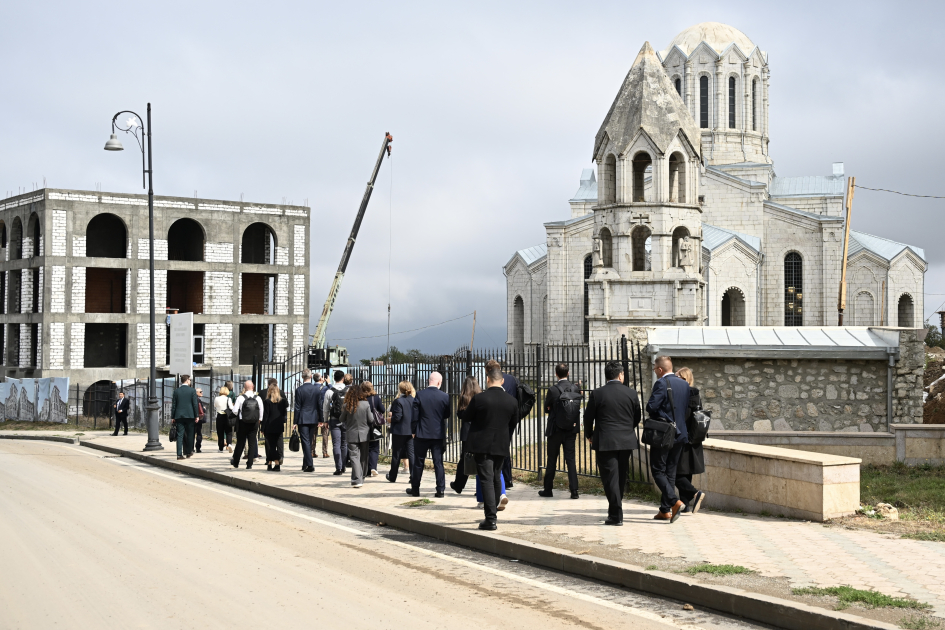 EU Council delegation visits Azerbaijan’s Shusha (PHOTO/VIDEO)