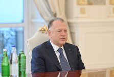 President Ilham Aliyev receives President of International Judo Federation (PHOTO)