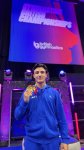 Azerbaijani gymnast Tofig Aliyev claims two golds in UK (PHOTO)