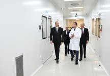 President Ilham Aliyev attends inauguration of pharmaceutical manufacturing plant in Pirallahi Industrial Park (PHOTO)