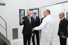 President Ilham Aliyev attends inauguration of pharmaceutical manufacturing plant in Pirallahi Industrial Park (PHOTO)
