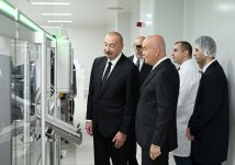 President Ilham Aliyev attends inauguration of pharmaceutical manufacturing plant in Pirallahi Industrial Park (PHOTO)