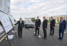 President Ilham Aliyev attends inauguration of pharmaceutical manufacturing plant in Pirallahi Industrial Park (PHOTO)