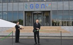 President Ilham Aliyev attends inauguration of pharmaceutical manufacturing plant in Pirallahi Industrial Park (PHOTO)